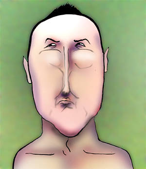 有名人の似顔絵