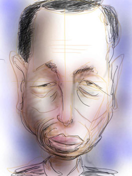 有名人の似顔絵