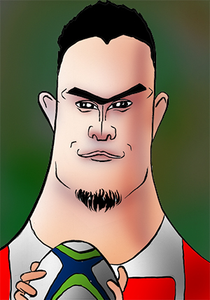 有名人の似顔絵