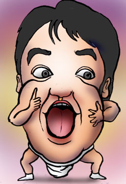 有名人の似顔絵