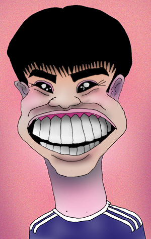 有名人の似顔絵