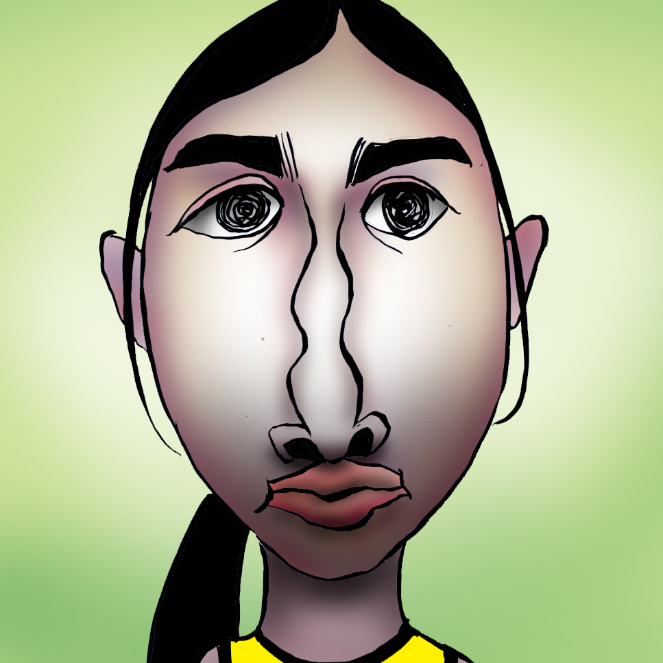 有名人の似顔絵