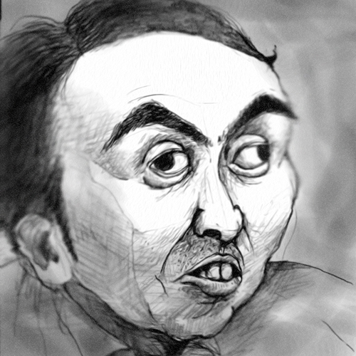 有名人の似顔絵