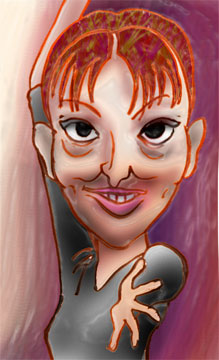 有名人の似顔絵