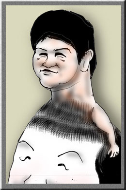 有名人の似顔絵