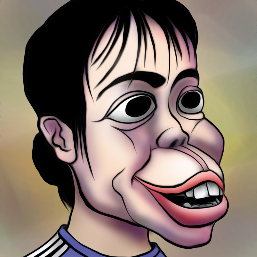 有名人の似顔絵