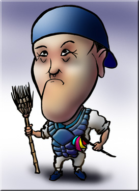 有名人の似顔絵