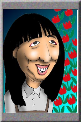 有名人の似顔絵