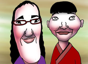 有名人の似顔絵