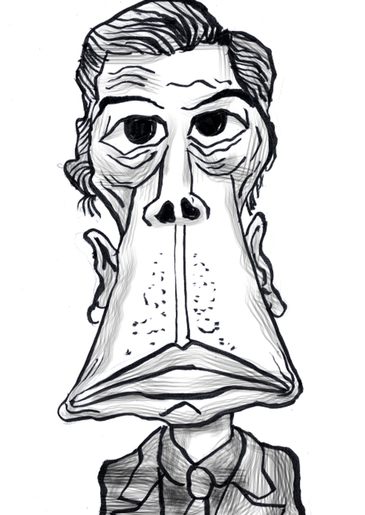 有名人の似顔絵