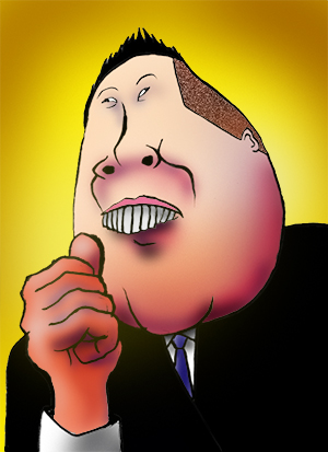 有名人の似顔絵