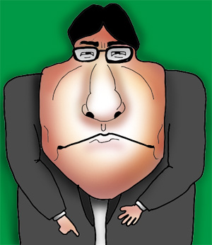 有名人の似顔絵