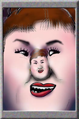 有名人の似顔絵