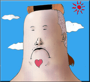 有名人の似顔絵