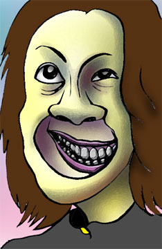 有名人の似顔絵