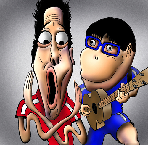 有名人の似顔絵