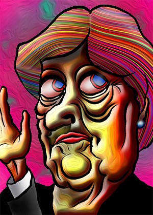 有名人の似顔絵