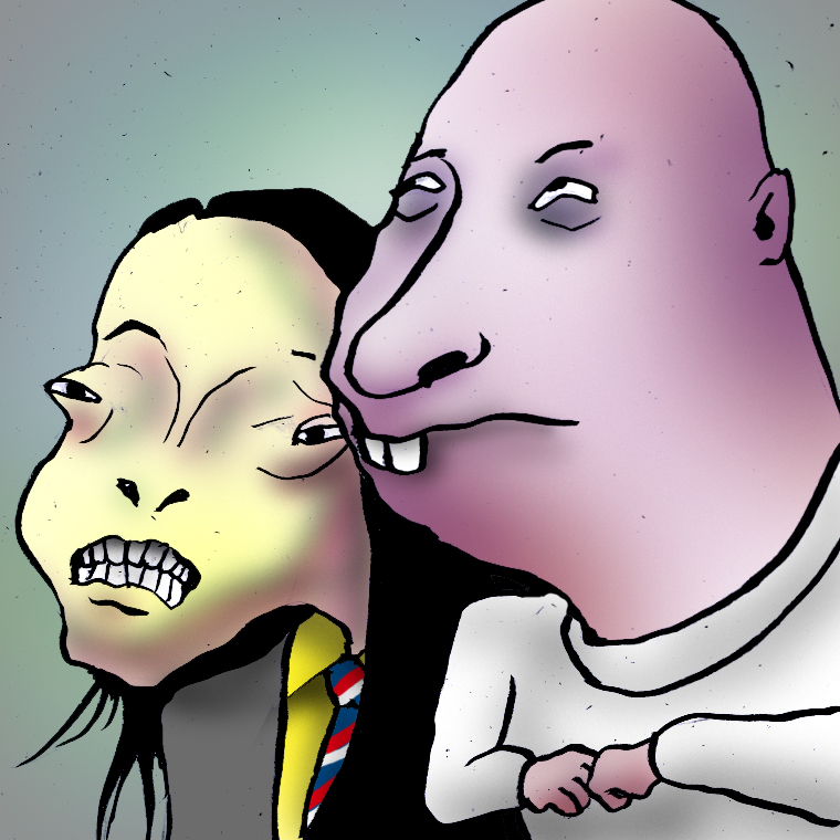 有名人の似顔絵