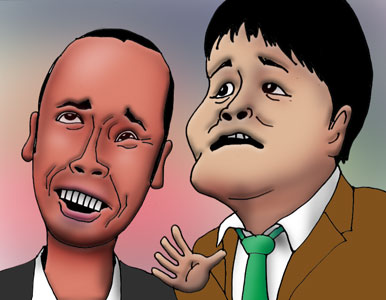 有名人の似顔絵