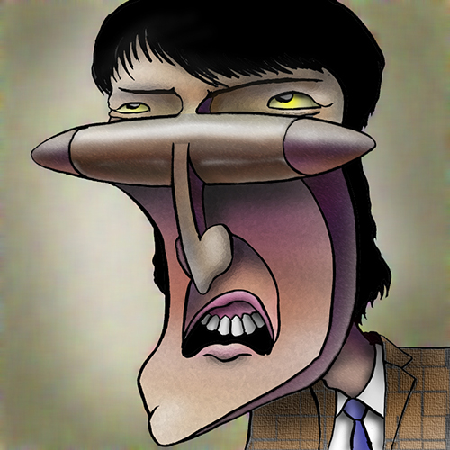 有名人の似顔絵