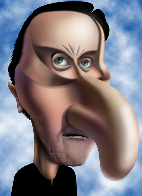 有名人の似顔絵