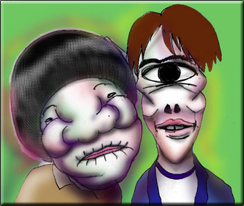 有名人の似顔絵