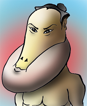 有名人の似顔絵