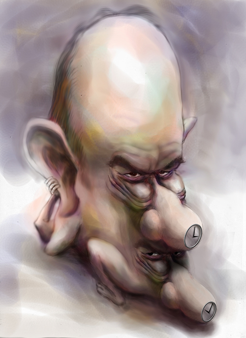 有名人の似顔絵