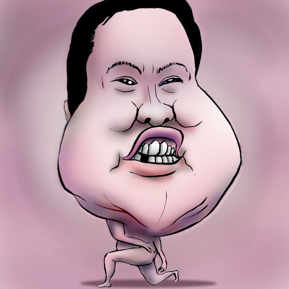 有名人の似顔絵