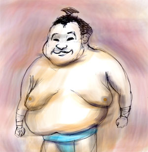 有名人の似顔絵