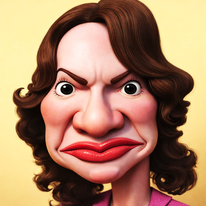 有名人の似顔絵