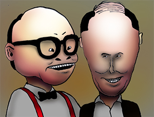 有名人の似顔絵