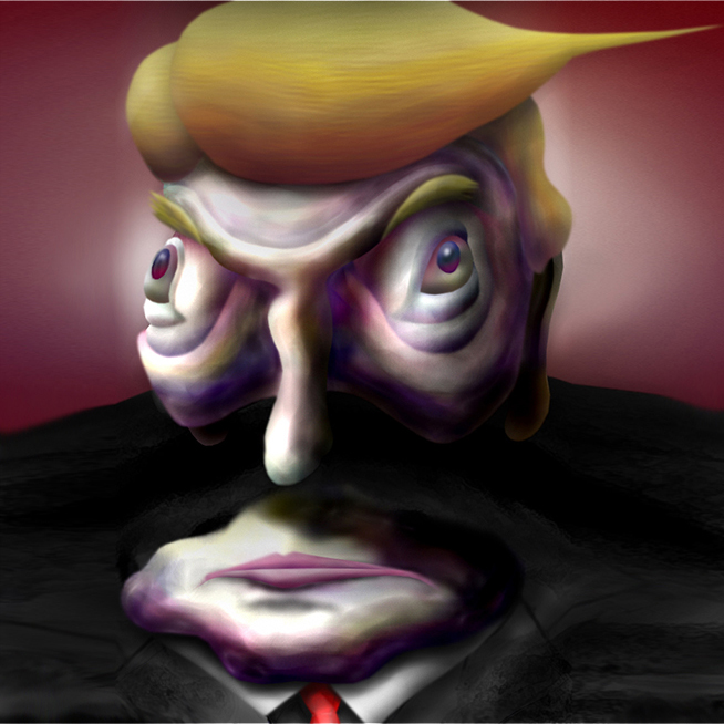 有名人の似顔絵