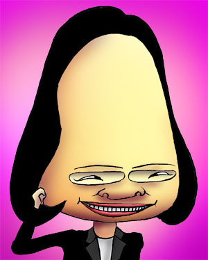 有名人の似顔絵