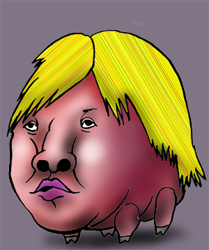 有名人の似顔絵