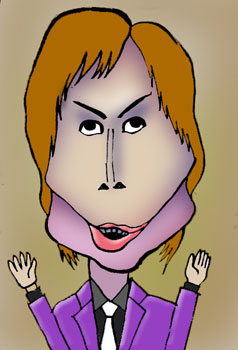 有名人の似顔絵