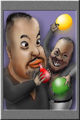 有名人の似顔絵