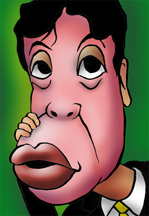 有名人の似顔絵