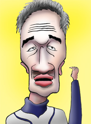 有名人の似顔絵