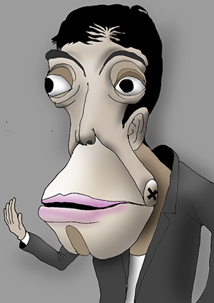 有名人の似顔絵