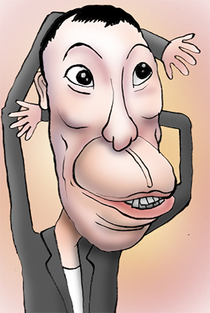 有名人の似顔絵