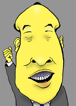 有名人の似顔絵