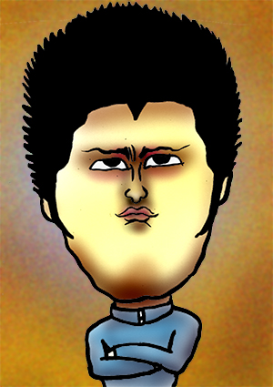 有名人の似顔絵