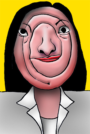 有名人の似顔絵