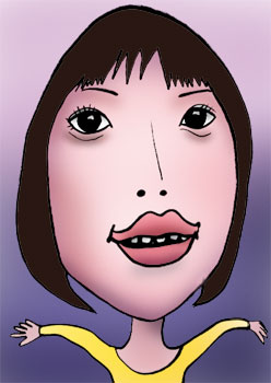 有名人の似顔絵