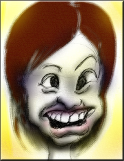 有名人の似顔絵