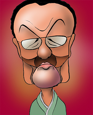 有名人の似顔絵