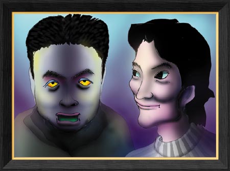 有名人の似顔絵