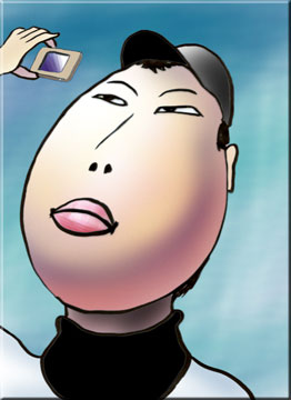 有名人の似顔絵