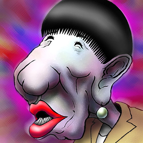 有名人の似顔絵